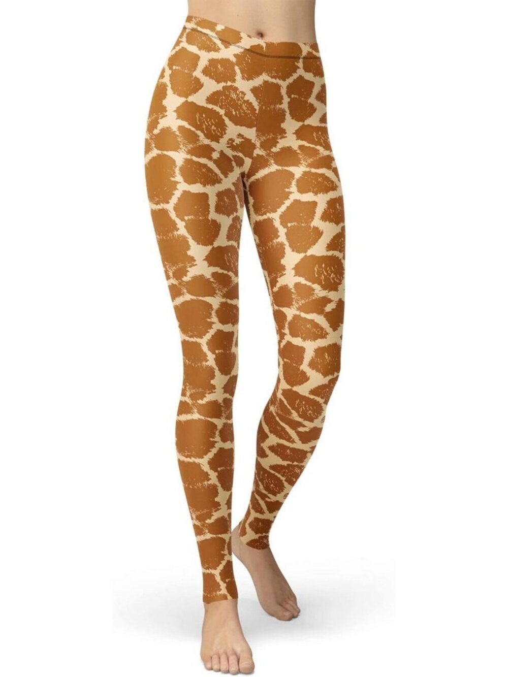 Leopard Print Women's Leggings | Soft Buttery Tights | Animal Skin Design
